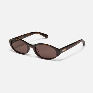 Quay Australia AURA POINTS Neutral Tort Frame / Brown Lens
